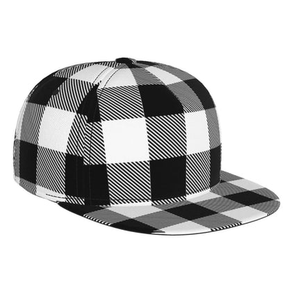 Unisex Check Stripe Retro Baseball Hats Outdoor