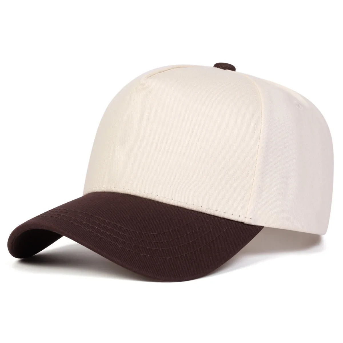 Unisex Light Panel Color Blocked Baseball Caps Spring Autumn