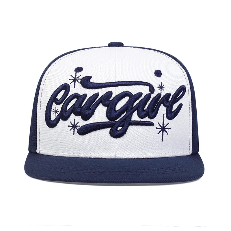 Flat brimmed Hat Graffiti Angel Embroidery Street Hip Hop Hat