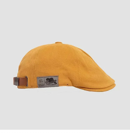 Cotton Peaky Baseball Caps For Men Hats Berets British Western Style Ivy Cap