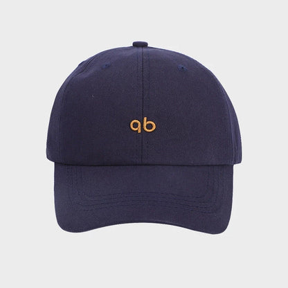 Unisex Brushed Thick Letter Ab Embroidered Fashionable Baseball Cap