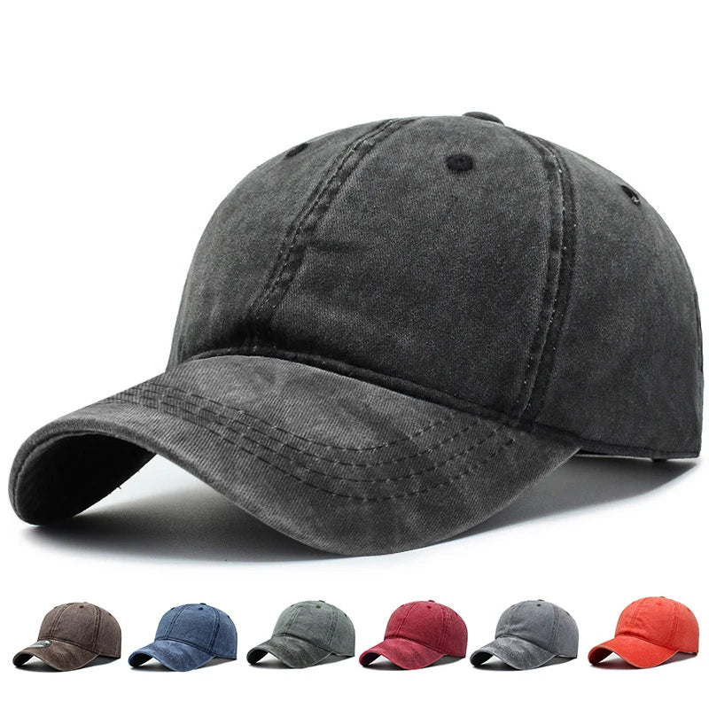 Bare Board Washed Baseball Cap Outdoor Naked Travel Sunshade Hat