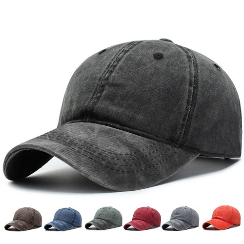 Bare Board Washed Baseball Cap Outdoor Naked Travel Sunshade Hat