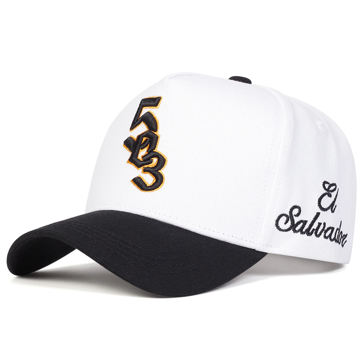 Unisex 503 Salvador Letter Embroidery Baseball Caps Spring and Autumn