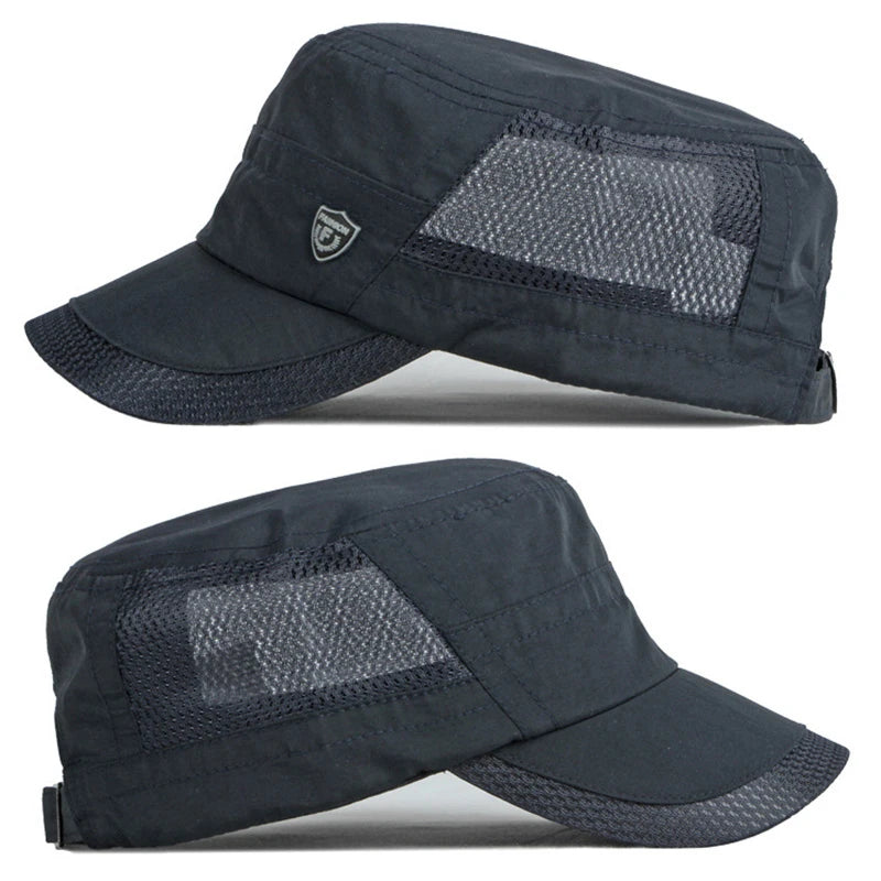 Men Women Summer Flat Top Baseball Caps