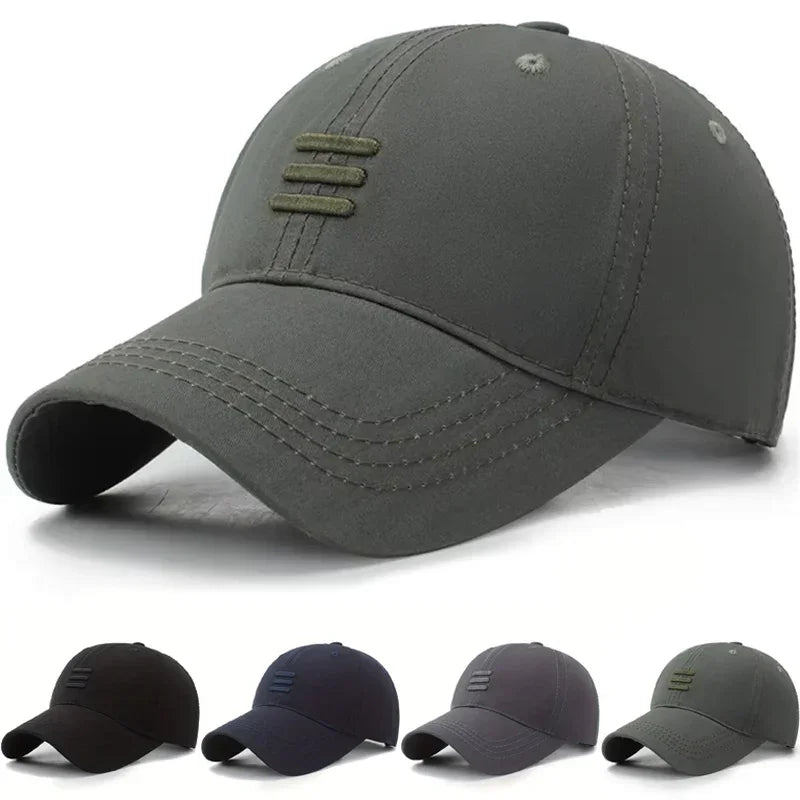 Unisex Three Horizontal Baseball Caps Spring Autumn