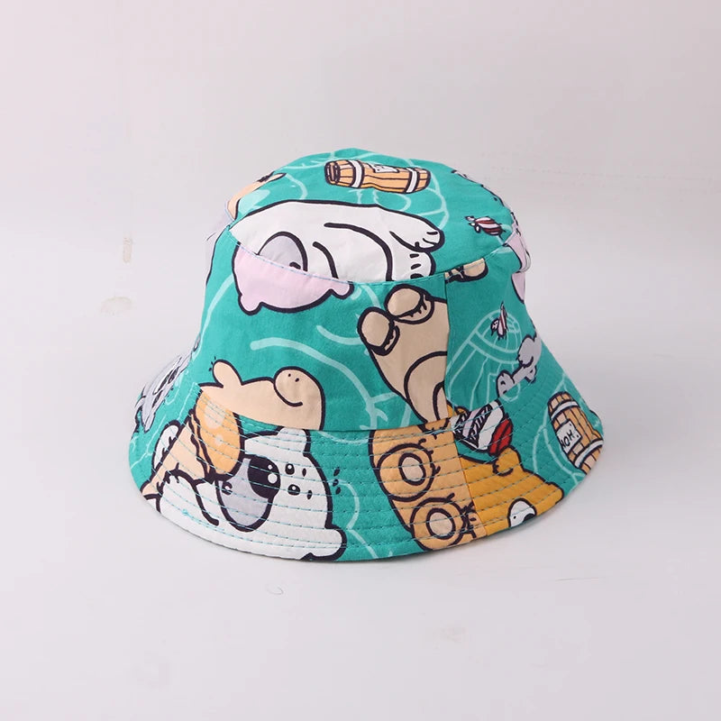 2-4 Years Summer Baby Hat Kids Cotton UV Protection Sun Cap Children