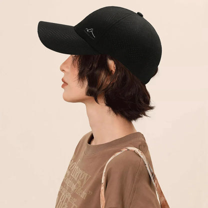 Fashion Quick Dry Summer Baseball Cap Breathable Adjustable Sports Cap UV Protection Trucker Cap Men Women