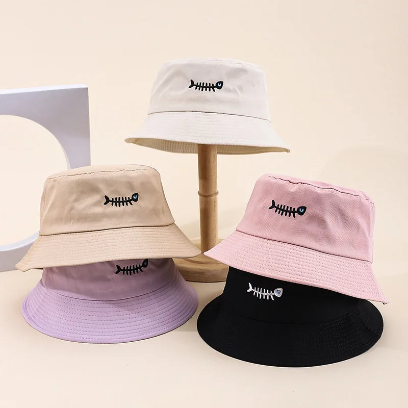 Unisex Simple Popular Summer Bucket Hat For Women