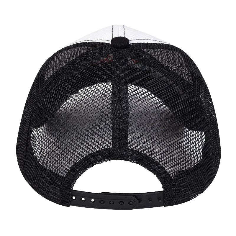 Bass Football Baseball Caps Men and Women Outdoor Casual Hip Hop Summer Sunshade Breathable Mesh Cap