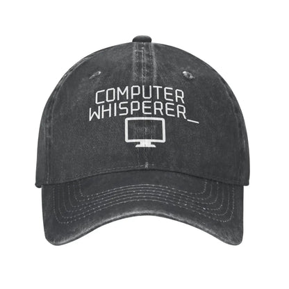Tech Support Nerdes Geek Hats for Women  for Mens Workout Caps