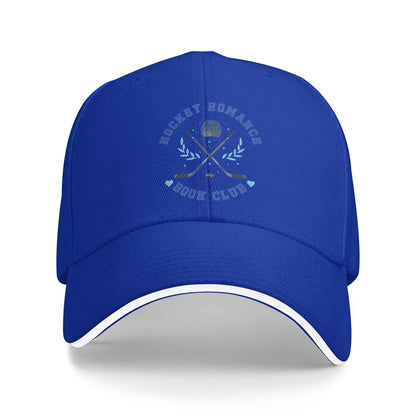 Hockey Romance Book Club Men Baseball Cap