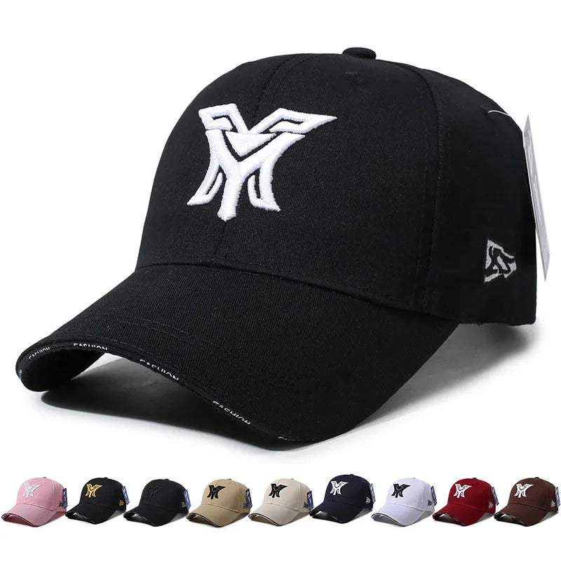 Hip Hop Style Letter Baseball Cap Couple Hat Breathable Sun Hat