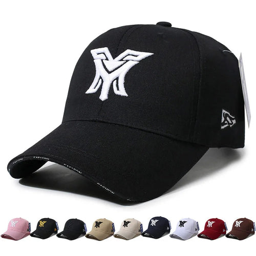 Hip Hop Style Letter Baseball Cap Couple Hat Breathable Sun Hat