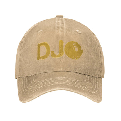 Summer Djo Music Baseball Cap Sun Breathable Custom Logo Washed Hip Hop Hats