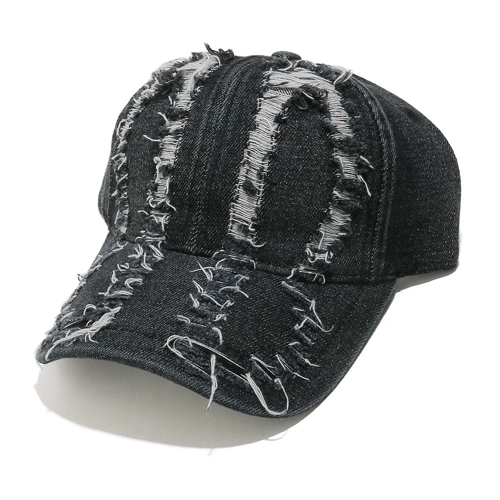 Custom Warm Classic Denim Sports Hiphop Caps Unisex