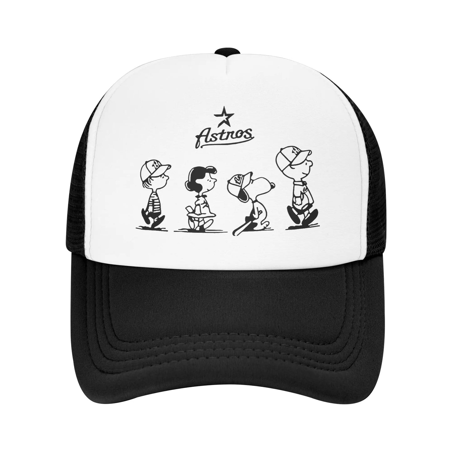 Snoopy Beagle Scouts Adult Outdoor Cartoon Mesh Baseball Cap Summer