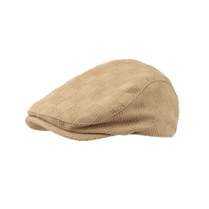 Artist Painter Striped Beret Hat Male Female Flat Caps