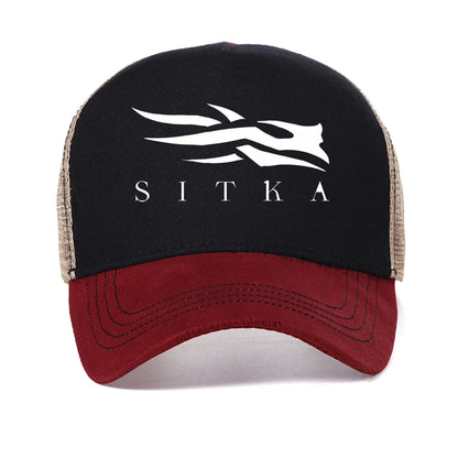 Sitka Letter Printed Baseball Cap Summer