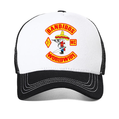 Bandidos Motorcycle Club Men Baseball Cap Summer