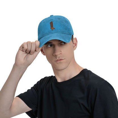 I Love My Wiener Dog Dachshund Baseball Cap Distressed Washed Caps Hat Fashion Outdoor Activities Sun Cap