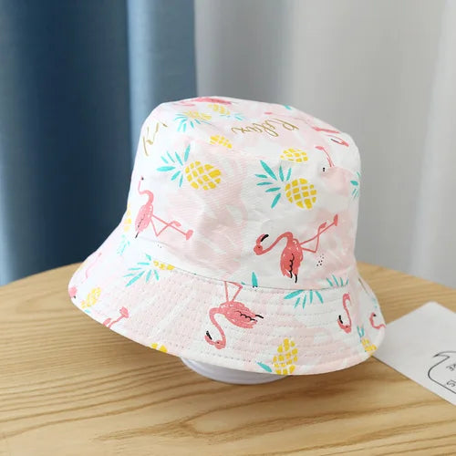 2-4 Years Summer Baby Hat Kids Cotton UV Protection Sun Cap Children