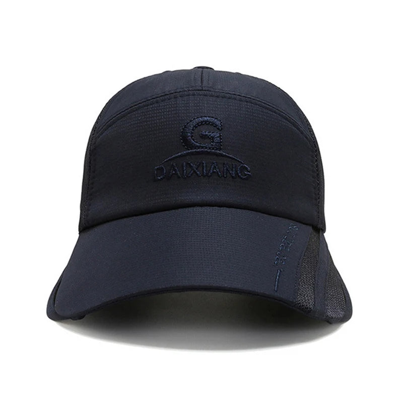 Long Visor Summer Baseball Cap