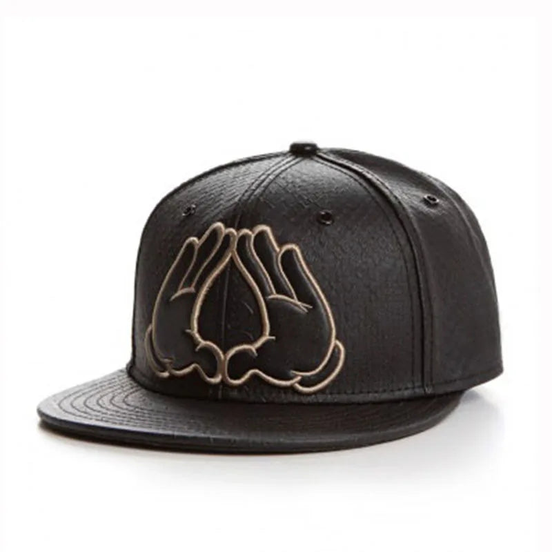 Letter Embroidery Snapback Hats New Unisex Hip Hop Breathable Personal