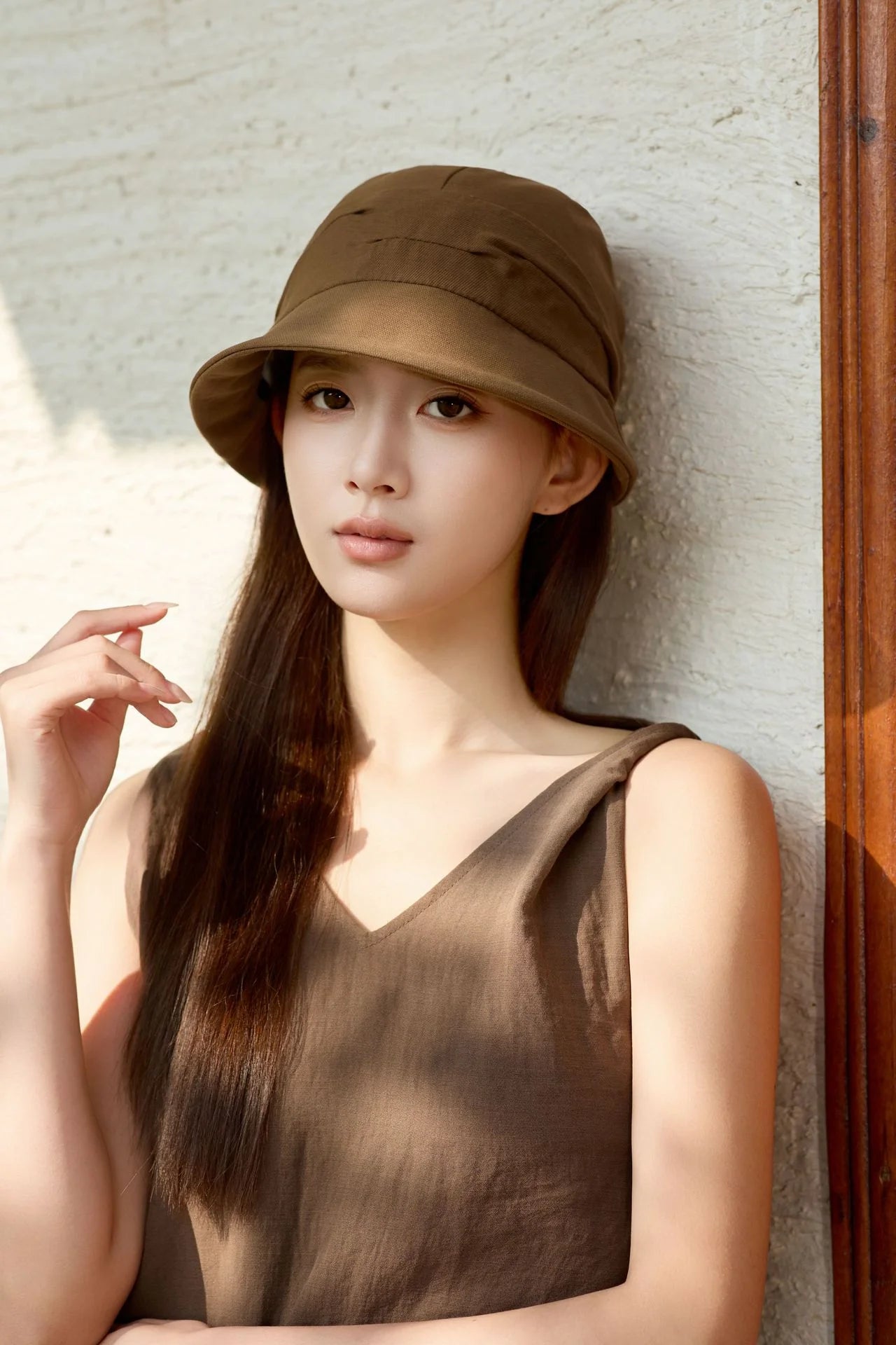 Japanese-Style Retro Baseball Cap For Women Outdoor Sports Bucket Hat