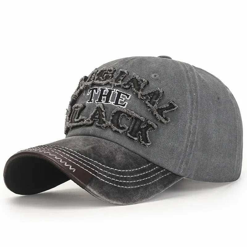 New Cotton Coated Outdoor Sports Wash Baseball Cap