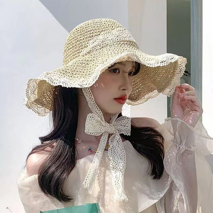 Women Summer Beach Sun Hat Women