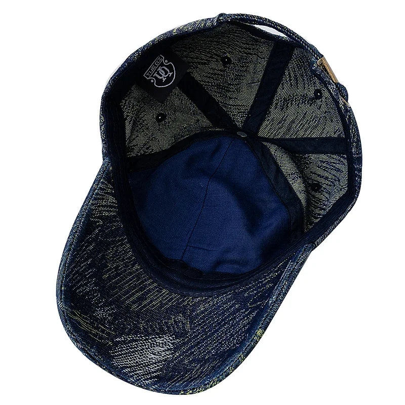 Man Women Casual Outdoor Streetwear Denim Hat