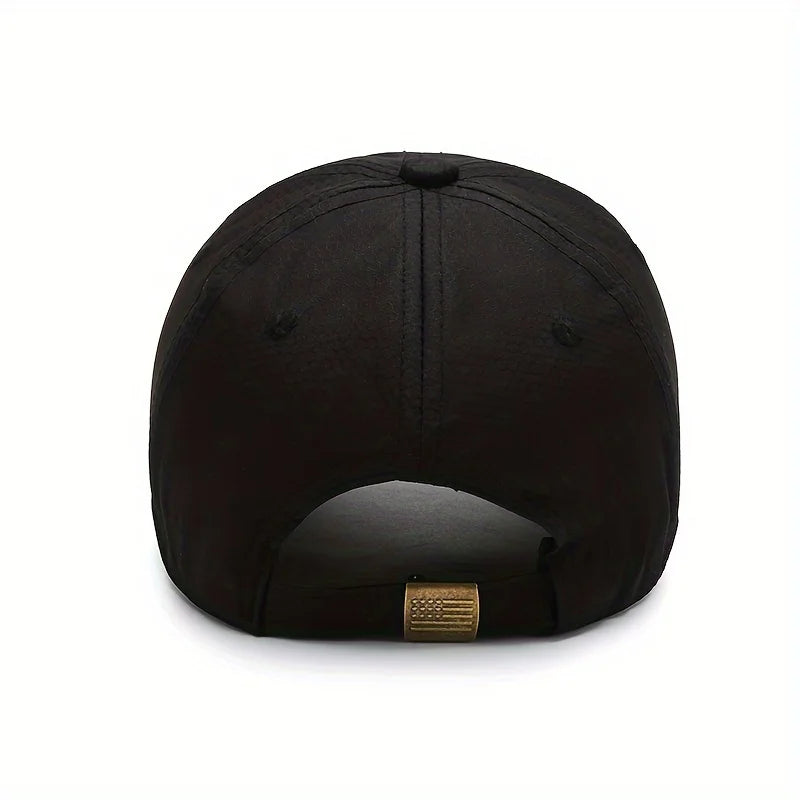 Breathable Baseball Cap - Adjustable, Moisture-Wicking Sun Hat
