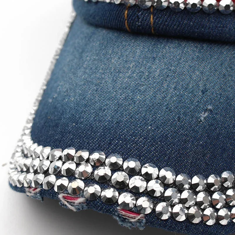 Fashion Denim Bone Masculino Hats For Women