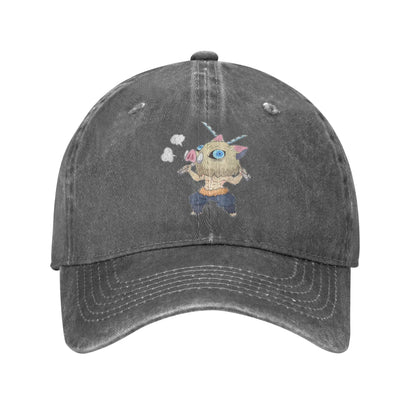 Slayer Demon Anime Teams Denim Baseball Caps Snapback