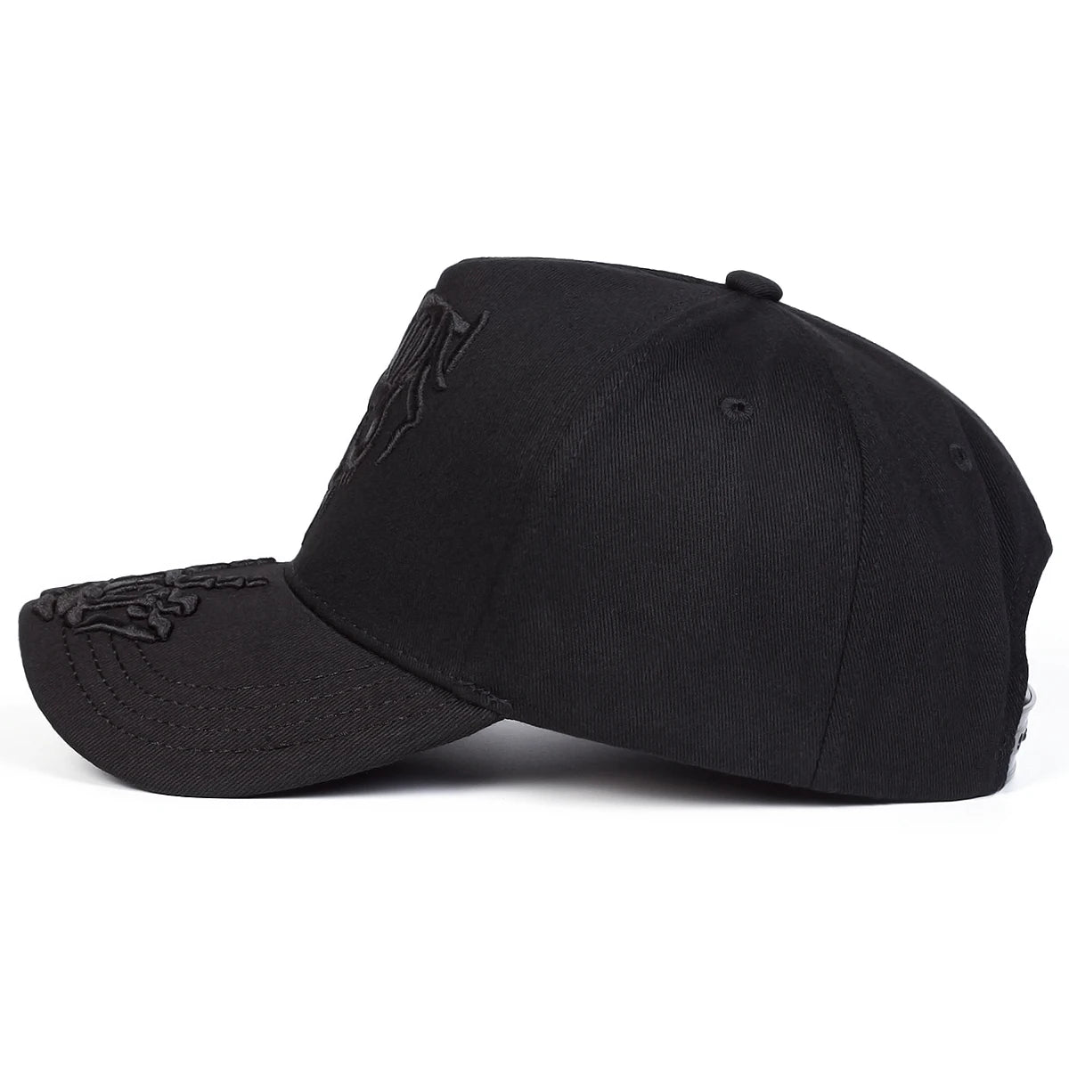 Unisex Skull Embroidery Baseball Caps Spring Autumn