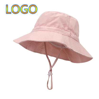 Custom Logo Uv Protection Children Bucket Hat