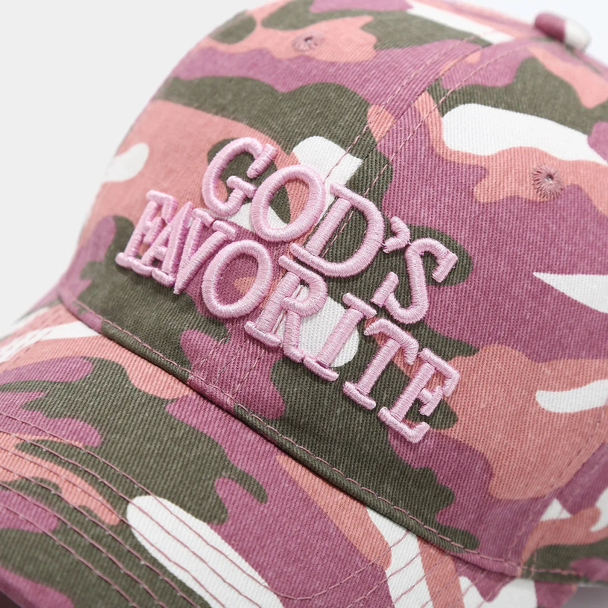 3D Embroidery Unique Retro Camo Baseball Hat Camouflage Jungle Tactics