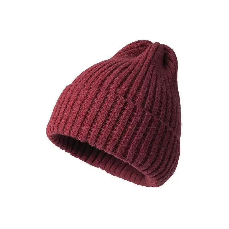 New Beanie Winter For Women Men Boys Girls Crochet Hat Solid Color Unisex