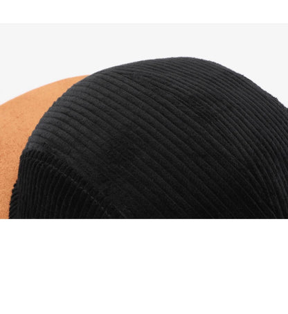 Custom Thick Autumn Versatile Retro Flat Brim Baseball Cap