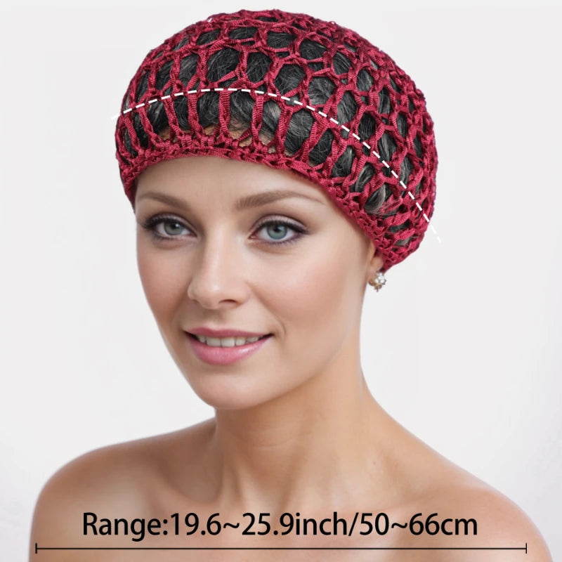 Hollow Hot Selling New Out Baotou Hat Solid Color Knitted Versatile Mesh Hat