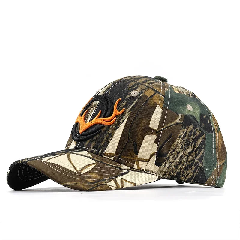 Antler Element Camouflage Baseball Cap