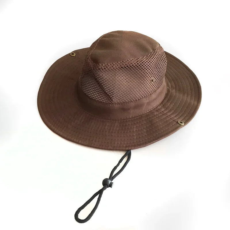 Summer Mesh Fishing Hat Outdoor Breathable Casual Cool Hat