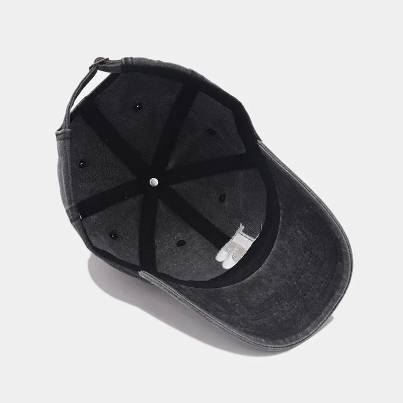 Cotton Letter B Embroidery Casquette Baseball Cap
