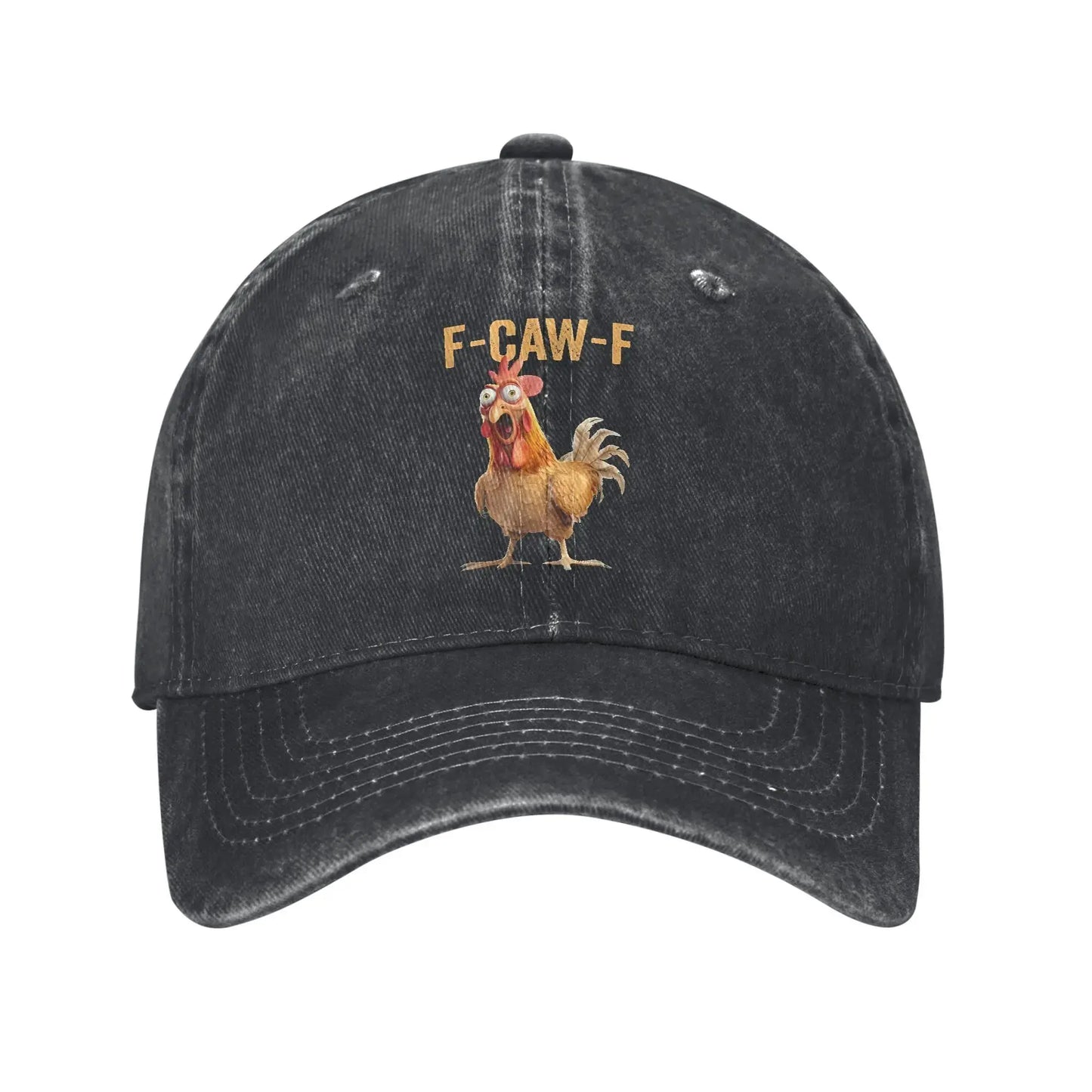 Spring F Caw F Quote Rooster Meme Baseball Cap
