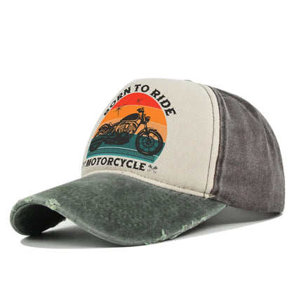 Men Hats Motorcycle Baseball Caps for Men Women