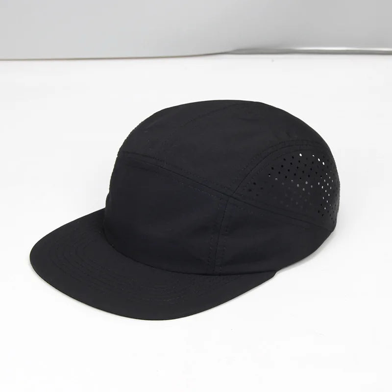 Outdoor Custom Logo Perforated 5-Panel Baseball Cap