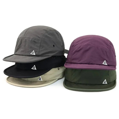 5 Panel Short Brim Quick-drying Golf Baseball Caps Men's