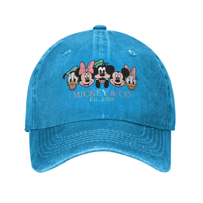 Mickey Friends 1928 Face Casual Baseball Cap