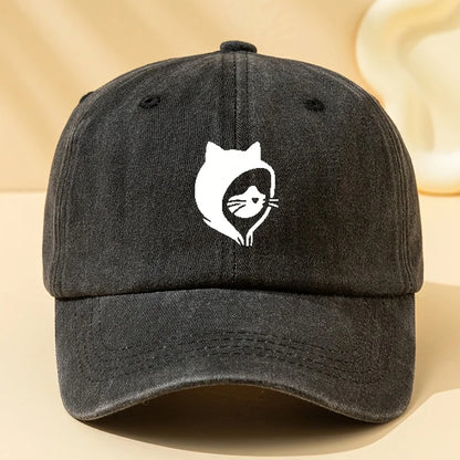 Cat Printed Baseball Caps making them perfect for outdoor sports, camping, and casual wear